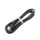 Maclean MCE471 USB-A uz USB-C kabelis, Fast Charge 2.4A, 1m, Melns
