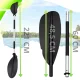 Saliekams alumīnija airis kajakam, SUP dēlim un laivai, 221 cm