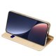 Xiaomi 13 Pro DUX DUCIS Skin Pro Auto-absorbed Leather Cell Phone Case Cover, Gold | Telefona Vāciņš Maciņš...