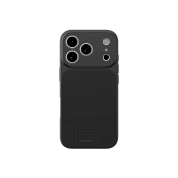 Amazingthing Minimal Mag vāciņš iPhone 17 Pro Max, melns