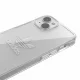 Adidas iPhone 14 vāciņš Protective Case, caurspīdīgs