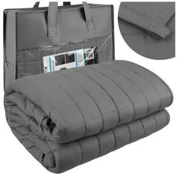 Isomedix Weighted Blanket 200x150 cm, 8 kg (Gray)