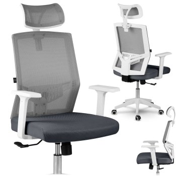 Sofotel Rotar Office Chair with Micro-Mesh, Dark Grey
