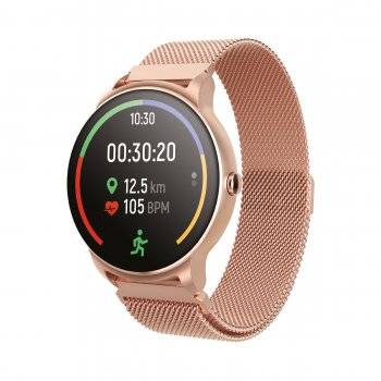 Forever ForeVive 2 SB-330 Smartwatch, Rose Gold | Gudrais Viedpulkstenis