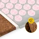 4FIZJO ECO akupresūras paklājiņš ar spilvenu XL, pelēks un rozā