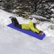 Sļūkšanas Paklājs Ragavas Paliktnis Sniega Slīdnis, 92x46 cm | Flexible Snow Hill Slider Mat Sledge
