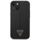 Guess Silicone Triangle vāciņš iPhone 14 Plus melns