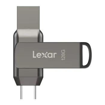 Флешка Lexar JumpDrive D400 Dual USB Type-C / Type-A 3.1 128GB