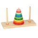 Koka Attīstošā Rotaļlieta Puzle, Hanojas Piramīda Grendzenu Torņis | Wooden Educational Puzzle Toy, Tower of...