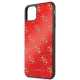 Guess iPhone 11 Pro Max vāciņš 4G Double Layer Glitter, sarkans