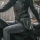 Rockbros motociklistu soma kājai, augšstilbam, viduklim, plecam - Melna
