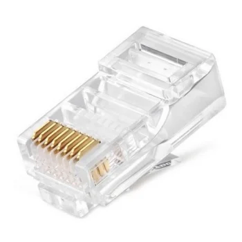 Модульный разъем RJ45 для кабеля UTP CAT6, 100 шт.