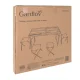 Складной туристический стол с 4 стульями Gardlov, черный