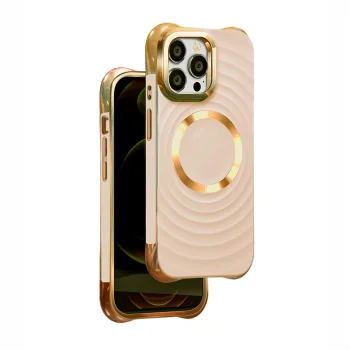 Tfo Circle Glam Mag Case for Apple iPhone 16 Plus 6.7" Pink