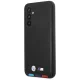 Чехол BMW для Samsung Galaxy A54 Leather Stamp Tricolor, черный