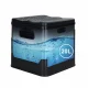 Portable Folding Camping Toilet 20L with Waste Bags, Black