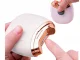 Electric Nail Clipper & Automatic Trimmer with File, Rechargeable USB, White