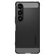 Sony Xperia 1 VI Spigen Rugged Armor Case Cover, Black | Чехол Кейс Бампер Обложка для...