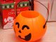 Halloween Candy Bucket Container Pumpkin, 15cm x 13cm