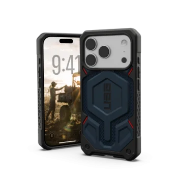 Чехол UAG Monarch Pro MagSafe для iPhone 17 Pro – тёмно-синий