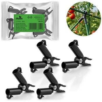 Augu balstu savienotāji 11mm A-tips Plonos PL-941 4 gab, melns