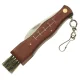 Saliekams Kabatas Nazis Sēņošanai (Sēņu Lasīšanai) ar birsti | Folding Pocket Knife for Mushrooming