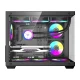 DarkFlash B275 PRO Computer Case with 6 Fans, Black