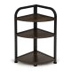 3-Tier Corner Shelf Unit Industrial Bookcase Stand ModernHome