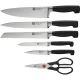 Блок для ножей Zwilling Vier Sterne 7 предм., белый