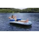 Надувной матрас Bestway Indigo Wave 43533 со спинкой, 191x107 см