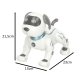 Radiovadāms Suns Robots ar Pulti | RC Interactive Dog Robot