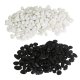 Smokeless Tabletop Fireplace Bio Ethanol for Indoor Outdoor Use, white