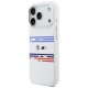 BMW M Silicon Horizontal Line MagSafe Phone Case Cover iPhone 17 Pro - White