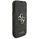 Чехол-книжка Guess Book 4G Metal Logo для iPhone 17 Pro - Черный