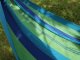 Single Garden Hammock with Carry Bag, 200x80 cm, Striped