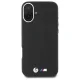 Чехол BMW для iPhone 16 Plus M Smooth Full Wrapped Metal MagSafe, черный