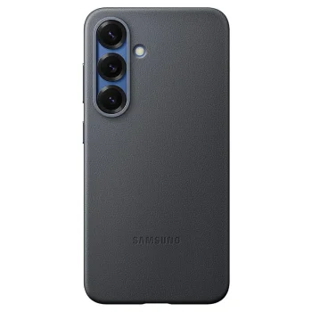 Samsung KindSuit Eko Ādas Vāciņš Galaxy S25+ Melns