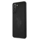 Samsung Galaxy S21+ Plus (SM-G996B) US Polo Silicone On Tone Case Cover (USHCS21MSLHRTBK), Black | Telefona Maciņš...