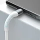Кабель 3mk Hyper Cable N-SERIES USB-C / USB-C 1м 60W, белый