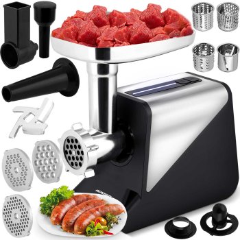 Электрическая мясорубка Berdsen BD-602, 800/2000 Вт