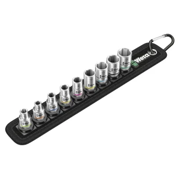 Wera Belt A 4 Zyklop 1/4" Socket Set, 9 Pieces