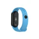 Silikona siksniņa Mi Band 9 / 8 viedpulkstenim, zila