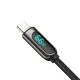 Кабель Baseus Display Fast Charging Data USB-A / USB-C 66Вт 1 м – чёрный
