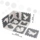 Kids Foam Floor Puzzle Mat Animals - 9 pcs, 30x30cm