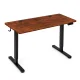 ModernHome elektriski regulējams galds 120x60 cm, 72-118 cm, vecināts ozols
