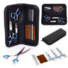 Grooming scissors set for dogs and cats with comb and case Petsi