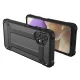Triecienizturīgs vāciņš Samsung Galaxy A73 Hybrid Armor, melns