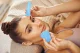 Силиконовые вакуумные банки для лица 4Fizjo FACE+, 5 шт., синие