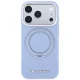 Karl Lagerfeld vāciņš iPhone 18 Pro Max / 17 Pro Max MagSafe Ring Stand 360, gaiši zils