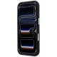 Чехол Karl Lagerfeld Saffiano Small Script Metal для iPhone 17/18 Pro Max, черный